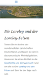 Mobile Screenshot of loreley-felsen.de